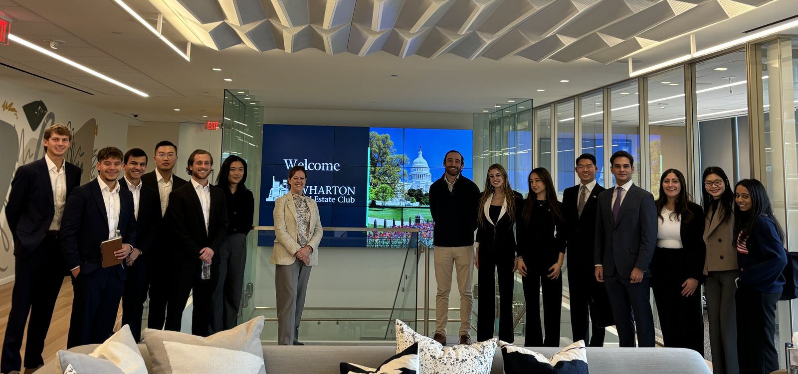 Wharton Undergraduate Real Estate Club trek